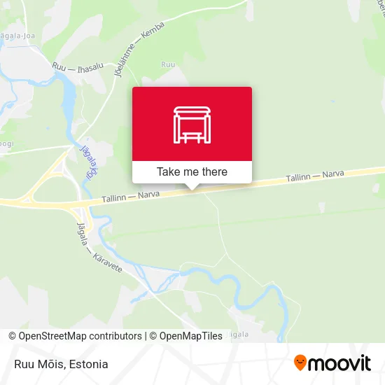 Карта Ruu Mõis