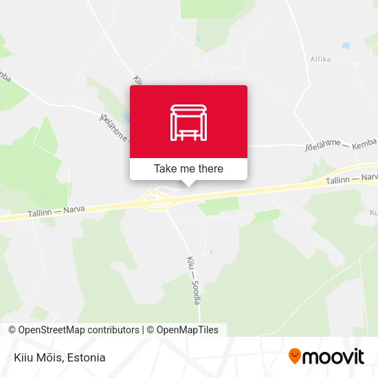 Карта Kiiu Mõis