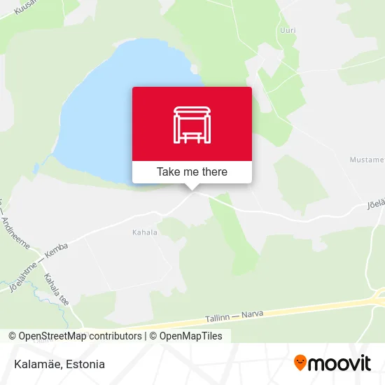 Карта Kalamäe