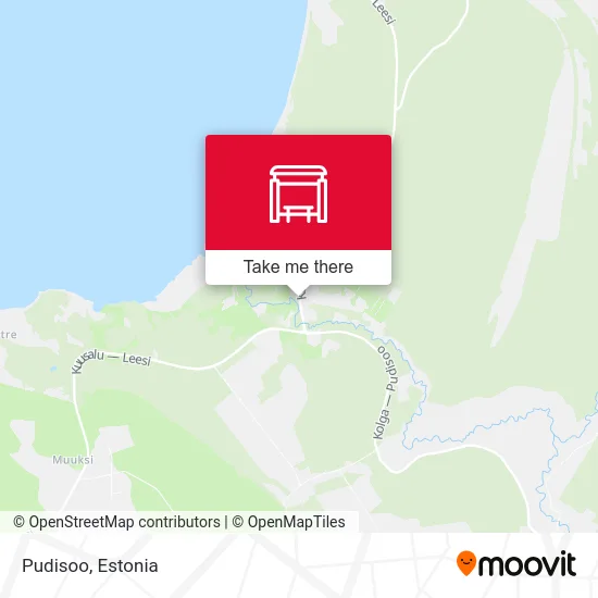 Карта Pudisoo