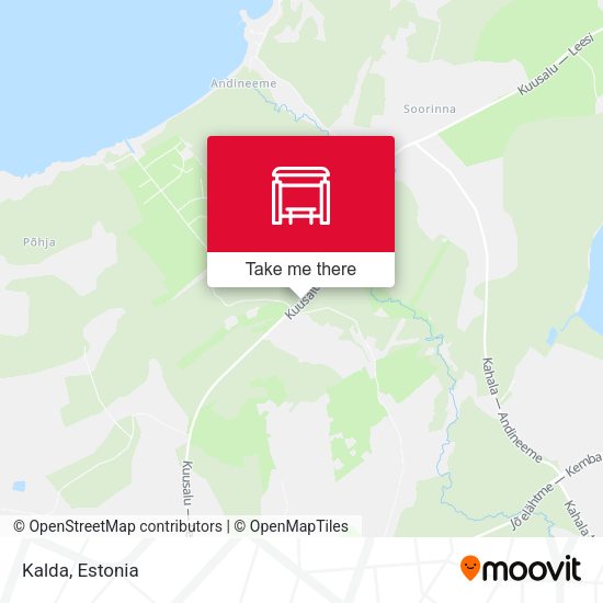Карта Kalda