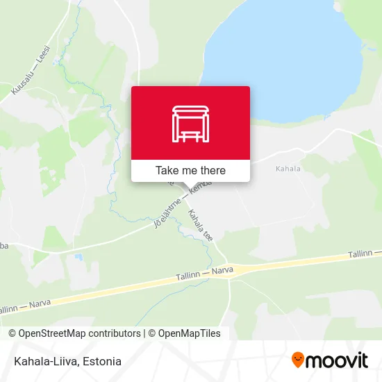 Карта Kahala-Liiva