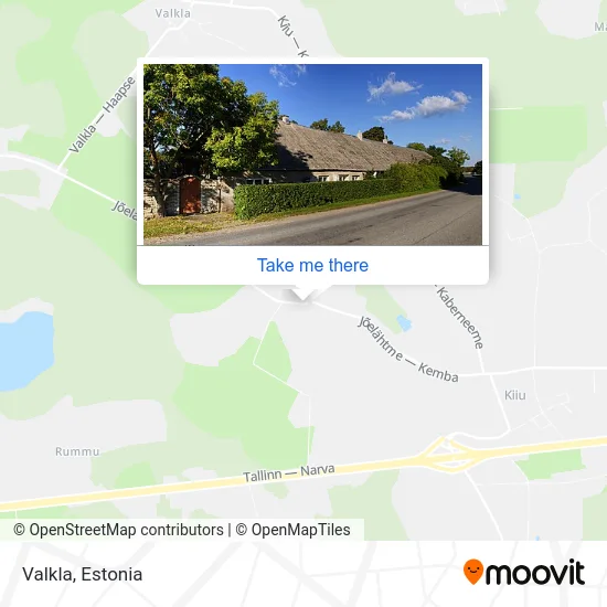 Карта Valkla