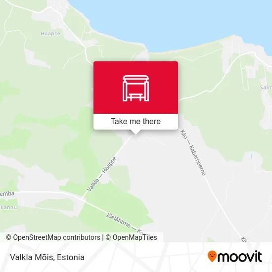 Карта Valkla Mõis