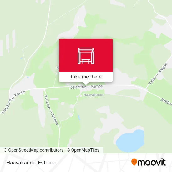 Карта Haavakannu