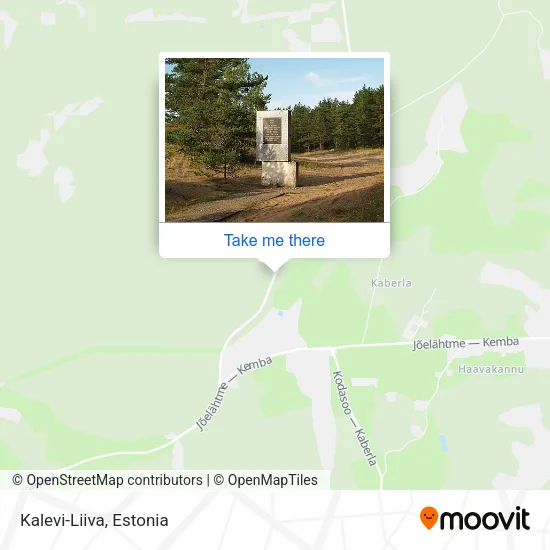 Карта Kalevi-Liiva
