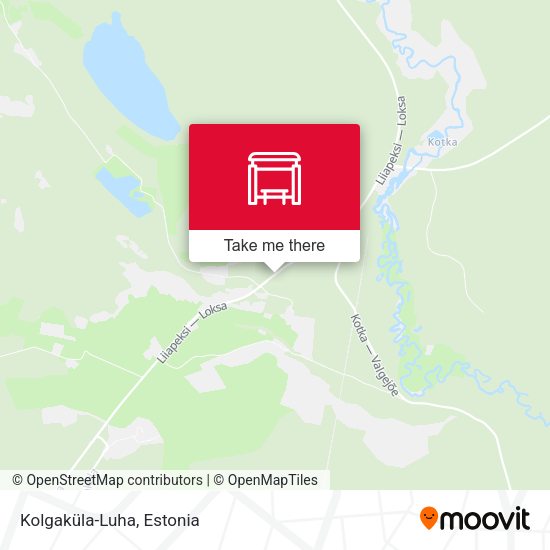 Карта Kolgaküla-Luha
