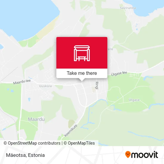 Карта Mäeotsa