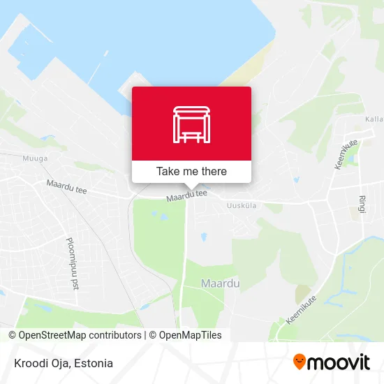 Карта Kroodi Oja