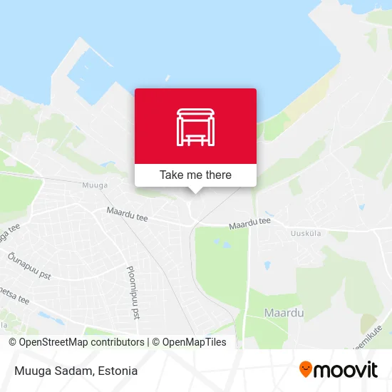 Карта Muuga Sadam