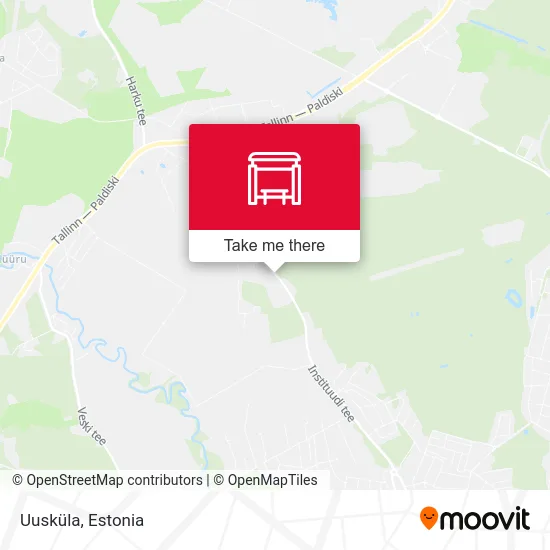 Карта Uusküla