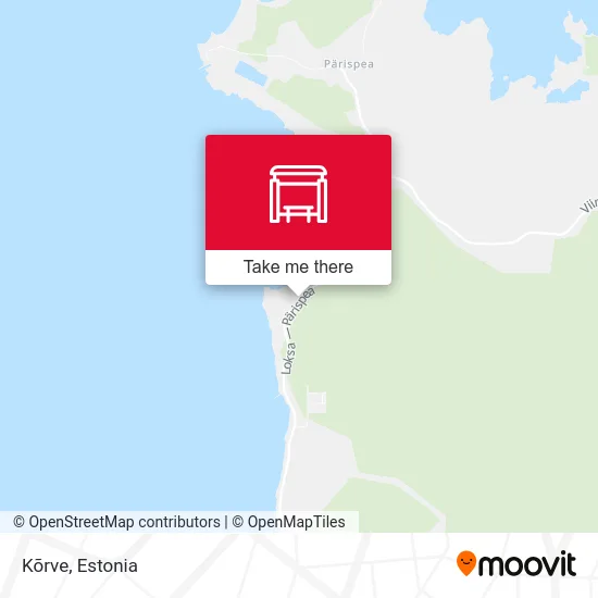 Карта Kõrve