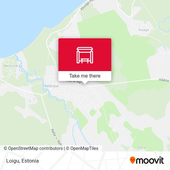 Карта Loigu
