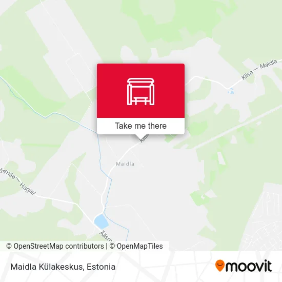 Карта Maidla Külakeskus