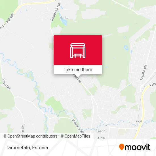 Карта Tammetalu