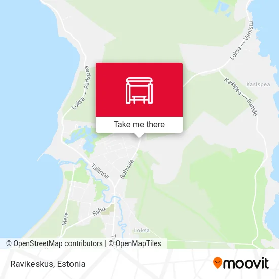 Карта Ravikeskus