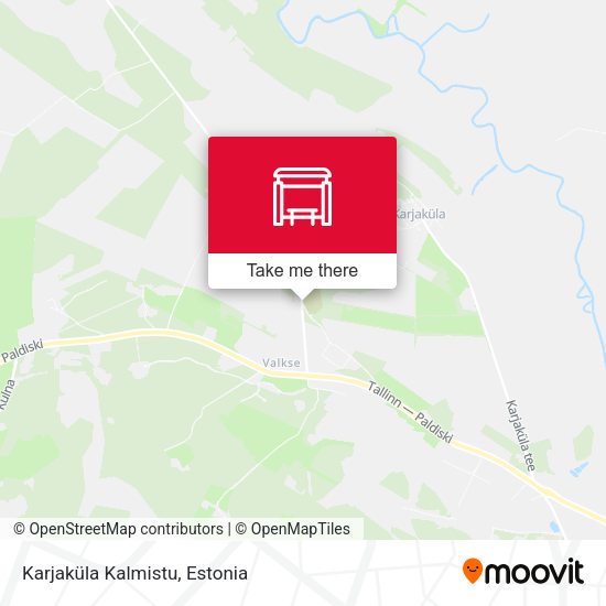 Карта Karjaküla Kalmistu