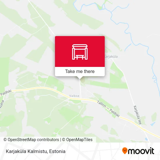 Карта Karjaküla Kalmistu