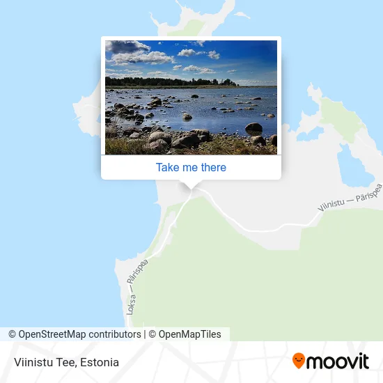 Карта Viinistu Tee