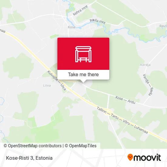 Карта Kose-Risti 3