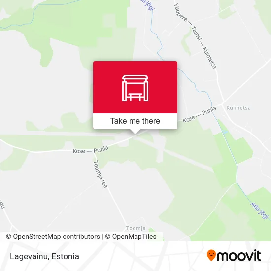 Карта Lagevainu