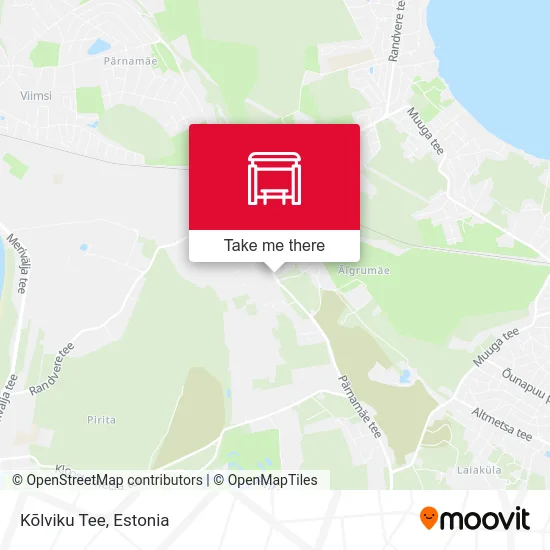 Карта Kõlviku Tee