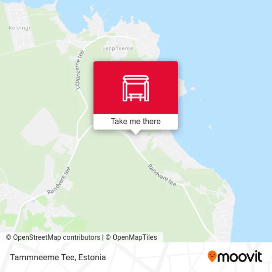 Карта Tammneeme Tee