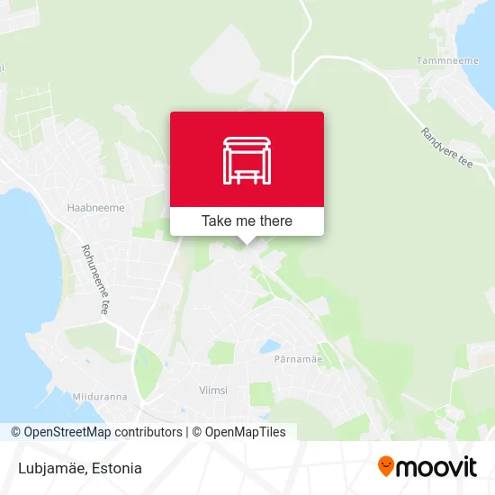 Карта Lubjamäe