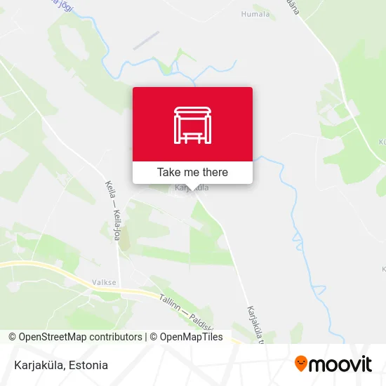 Карта Karjaküla