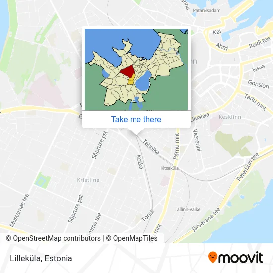 Карта Lilleküla