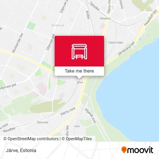 Карта Järve