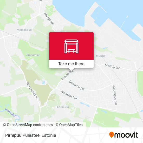 Карта Pirnipuu Puiestee