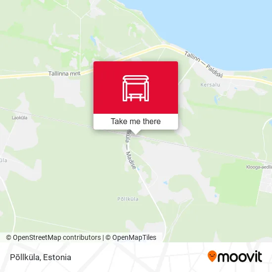Карта Põllküla
