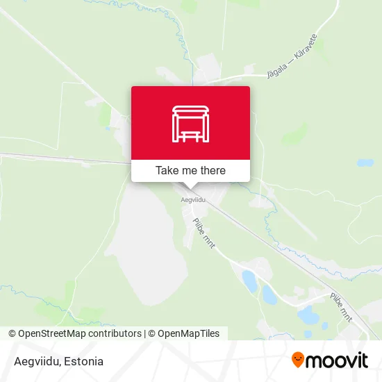 Карта Aegviidu