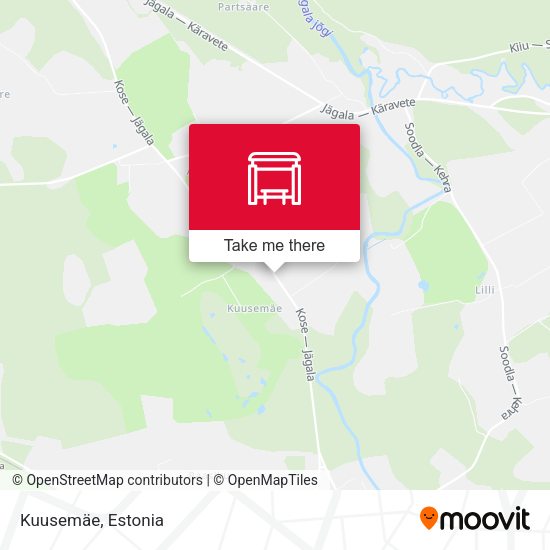 Карта Kuusemäe