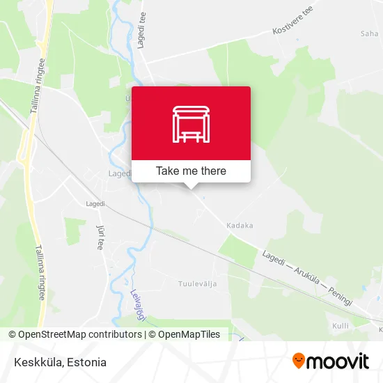 Карта Keskküla
