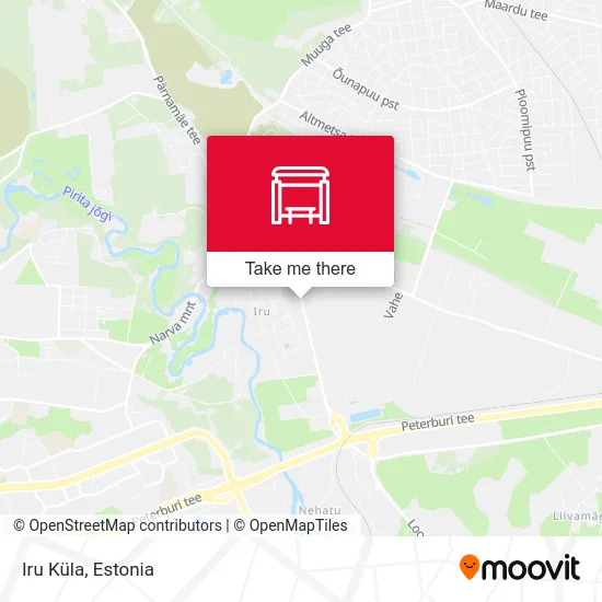 Карта Iru Küla