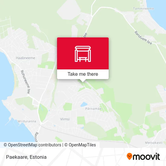 Карта Paekaare