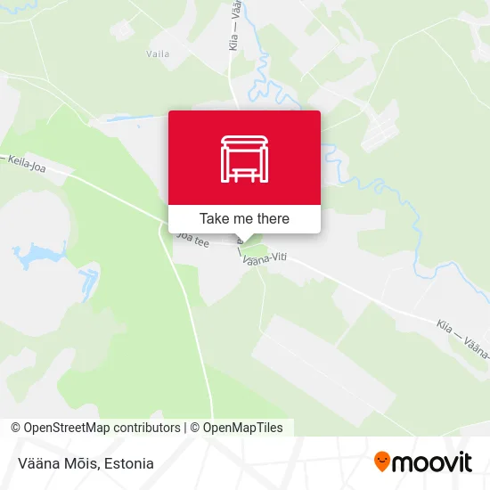 Карта Vääna Mõis