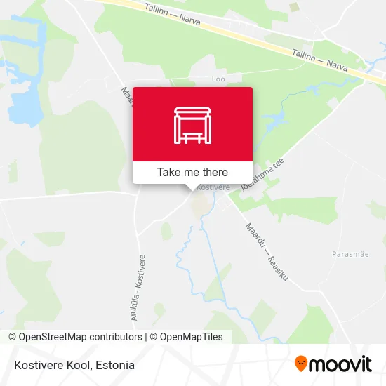 Карта Kostivere Kool