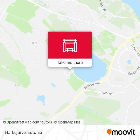 Карта Harkujärve