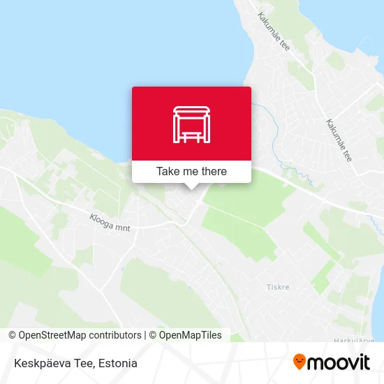 Карта Keskpäeva Tee