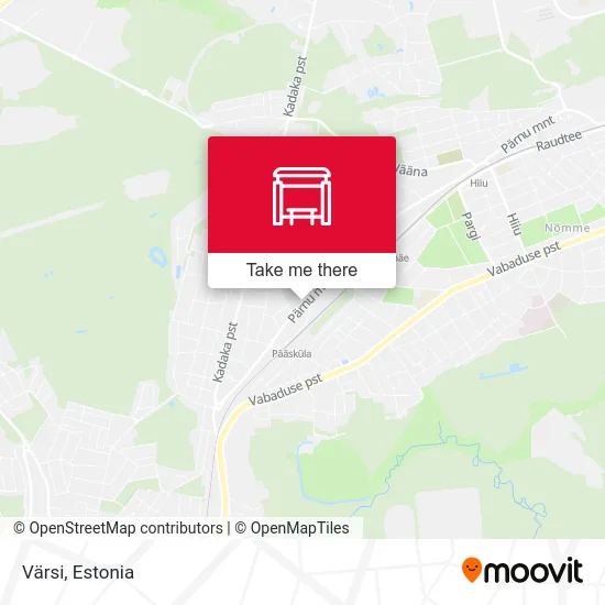 Карта Värsi