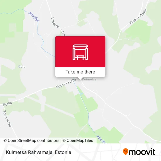 Карта Kuimetsa Rahvamaja