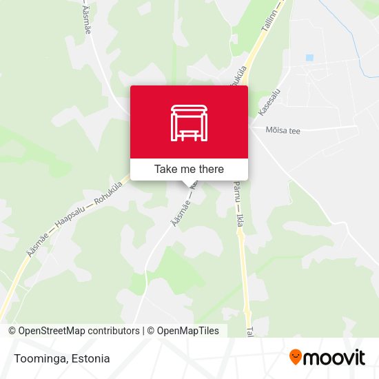 Карта Toominga