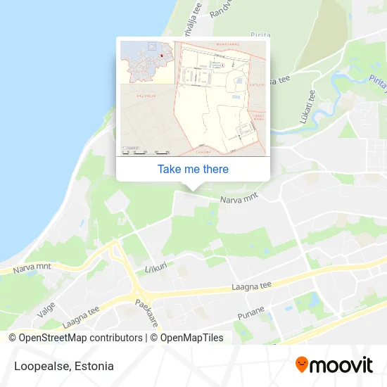 Карта Loopealse