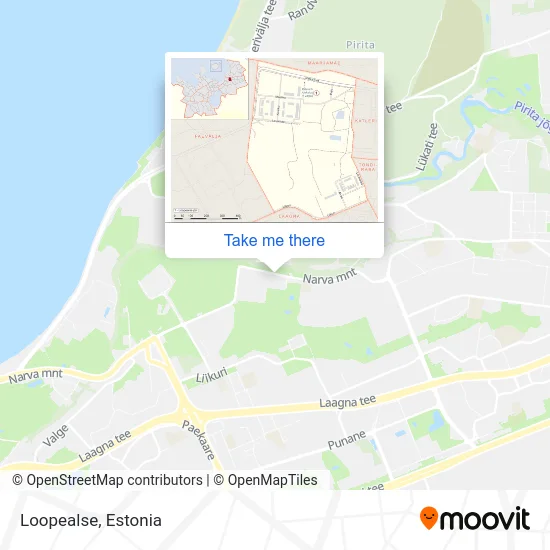 Карта Loopealse