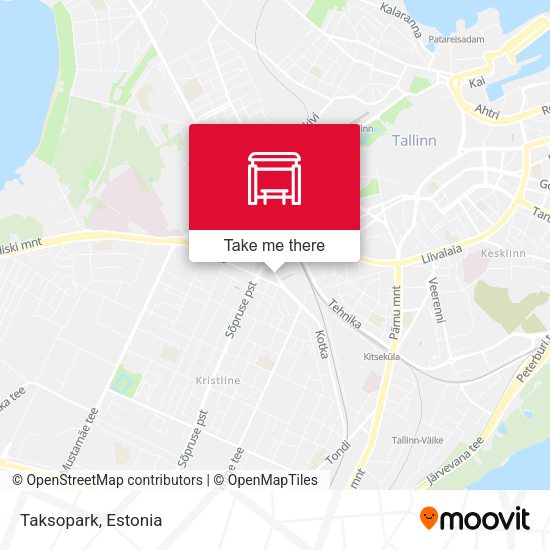 Карта Taksopark