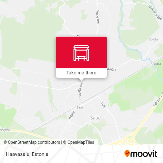 Карта Haavasalu