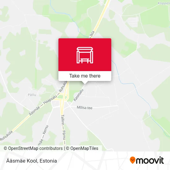 Карта Ääsmäe Kool